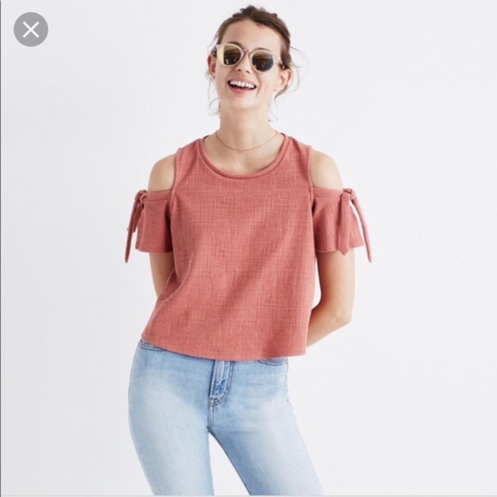 Madewell pink top